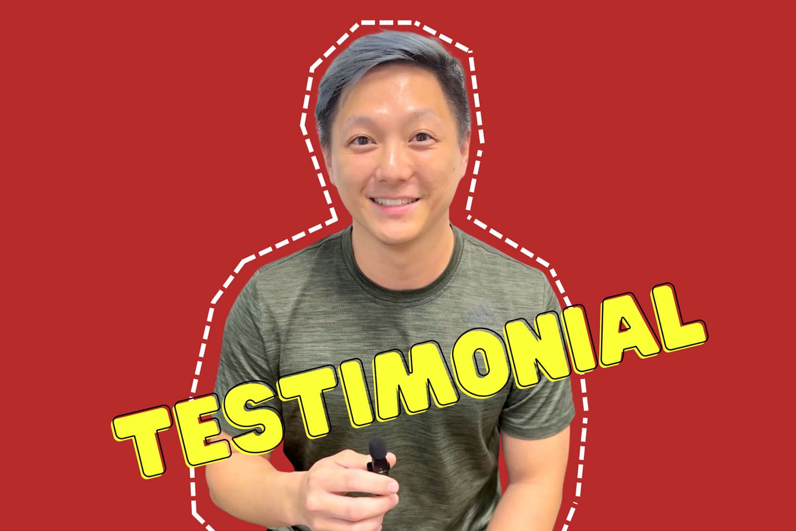 Testimonial video thumbnail