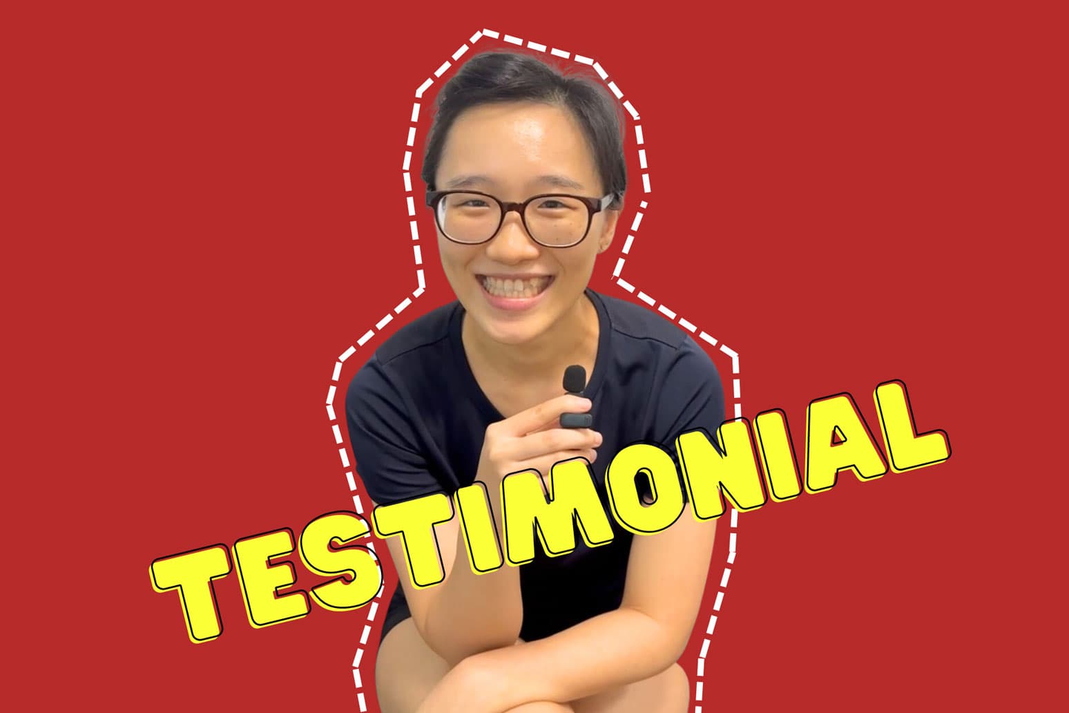 Testimonial video thumbnail