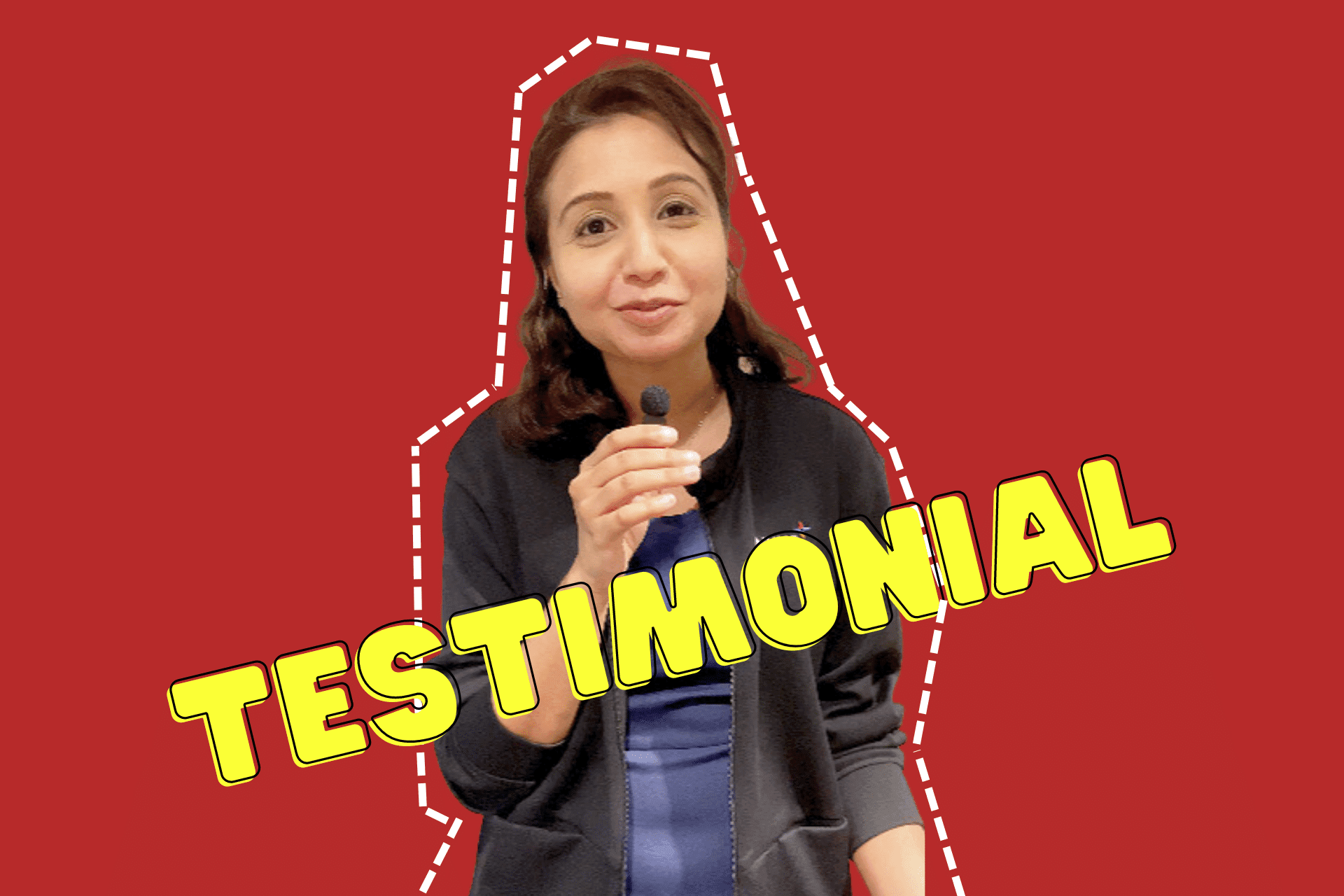 Testimonial video thumbnail